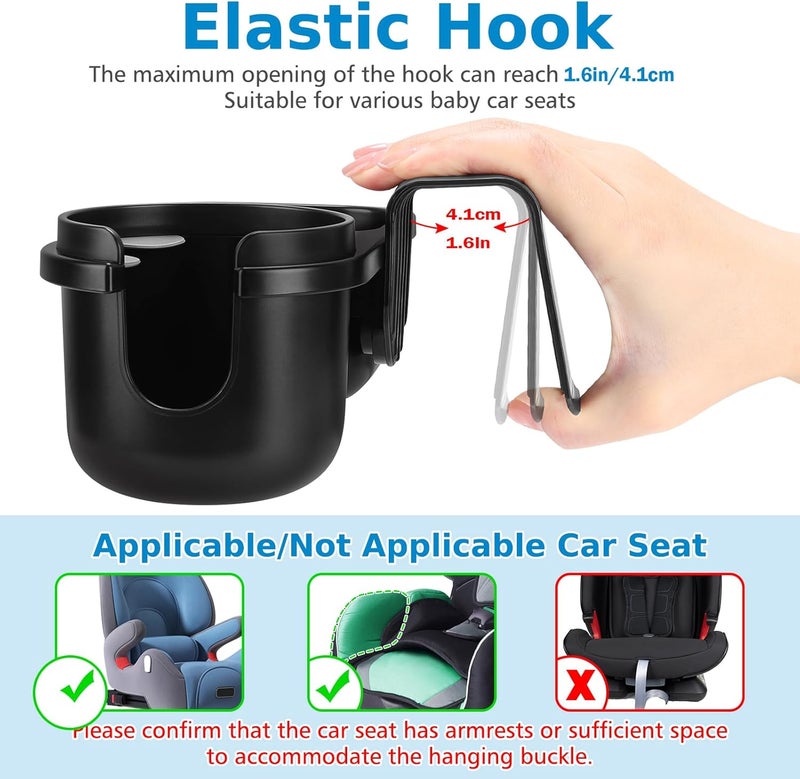 Accmor Child Cup Holder Snack Tray - Image 5
